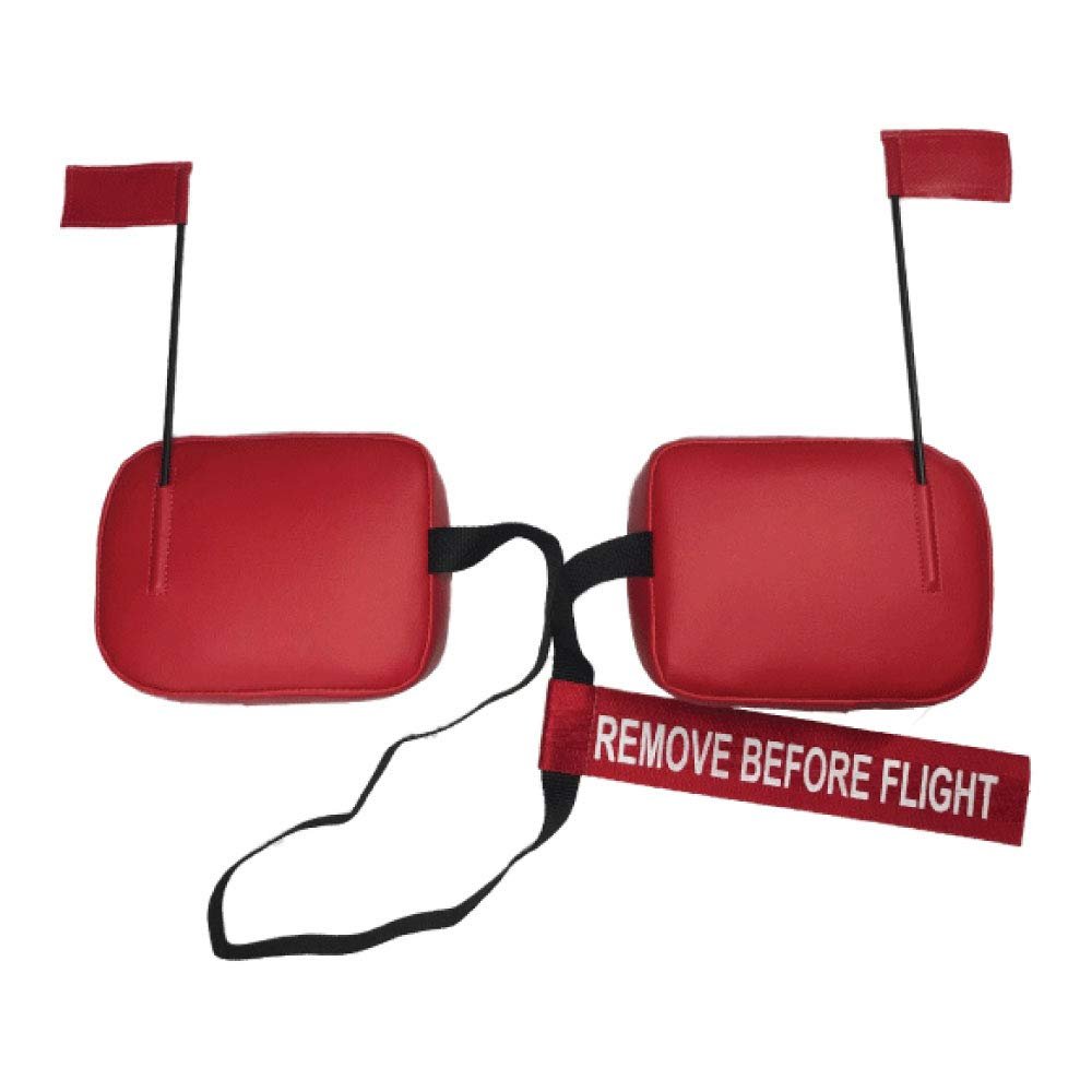Cessna 170A (Early Cowling Style) Cowl Plugs w/RBF Streamer | Got Plugz, LLC