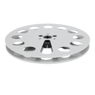 CUIFATI Sound Tape Empty Role, Robust Light 1/4 Empty Adhesive Tape Rolls 12 Hole for Reinforcing (Grey)