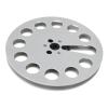 CUIFATI Sound Tape Empty Role, Robust Light 1/4 Empty Adhesive Tape Rolls 12 Hole for Reinforcing (Grey) view 2