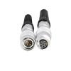 BHUPWZE YC8 Butt Docking Connector 2pin YC8-4pin 5Pin 6pin Self-Lock Metal Quick Plug and Pull Connectors(7Pin) view 1