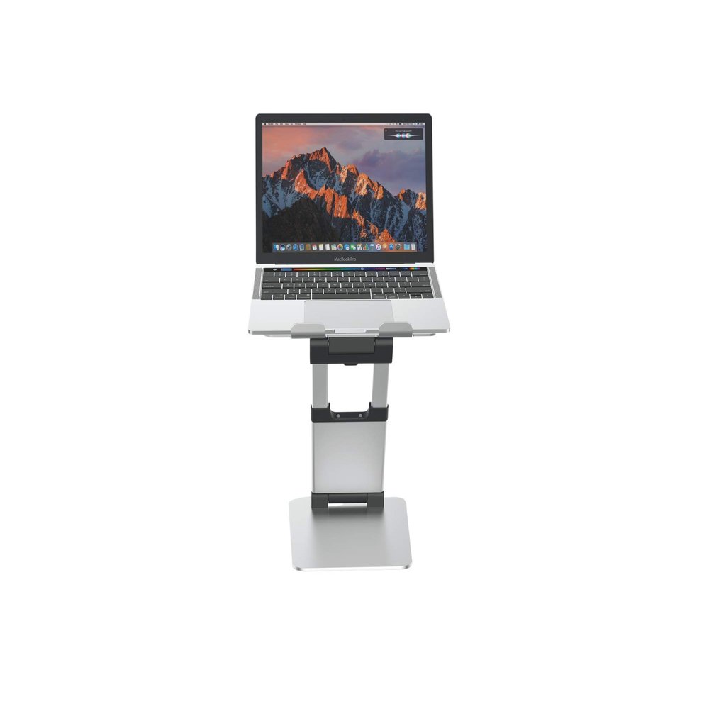 Adjustable Laptop Stand, Foldable and Portable for 10-17 Inch Laptops and Tablets, Ergonomic Design for Comfort and Productivity