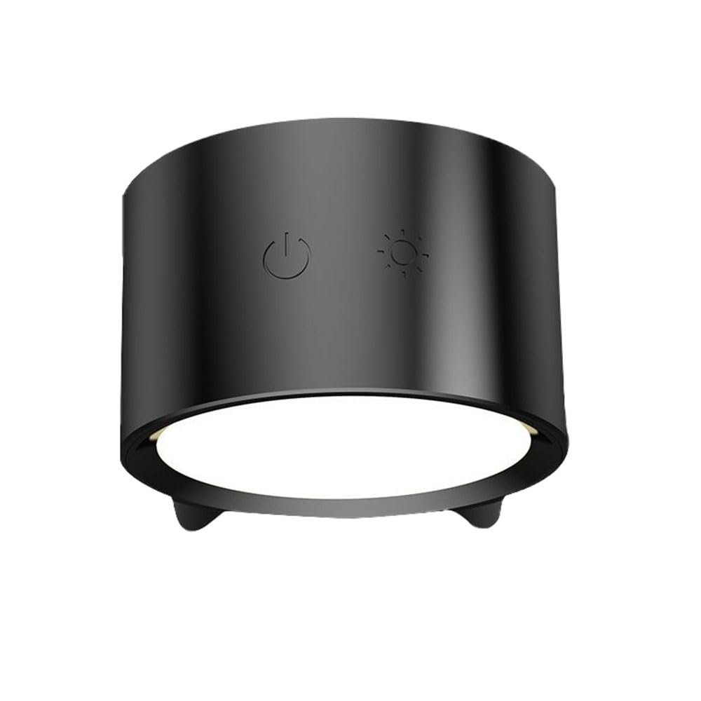 BKBXRSYR Wall Light Led for Bedroom Magnetic USB Rechargeable Reading Light Bed Eyefriendly Wall Lamp with Remote Control and Timer No Drilling