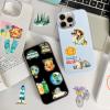100Pcs Outdoor Travel Stickers Hiking Adventure Camping Transparent Waterproof Sticker Transparent Stickers for Scrapbook, Journals, Stationery, Notebook (Outdoor-100) view 3