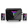 GFHSKRPL Gaming Speakers Aux 3.5mm Stereo Surround Music RGB 2.1 Heavy Bass Sound Bar for Computer PC Loudspeakers view 1
