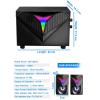 GFHSKRPL Gaming Speakers Aux 3.5mm Stereo Surround Music RGB 2.1 Heavy Bass Sound Bar for Computer PC Loudspeakers view 2