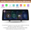 12.3 Inch Car Upgrade Screen Wireless Carplay for BMW X5 F15 2014-2016 with NBT System Support Wireless Android Auto,Bluettoth,Mirrorlink,Siri,GPS,Rear Camera,Original Car Functions view 3