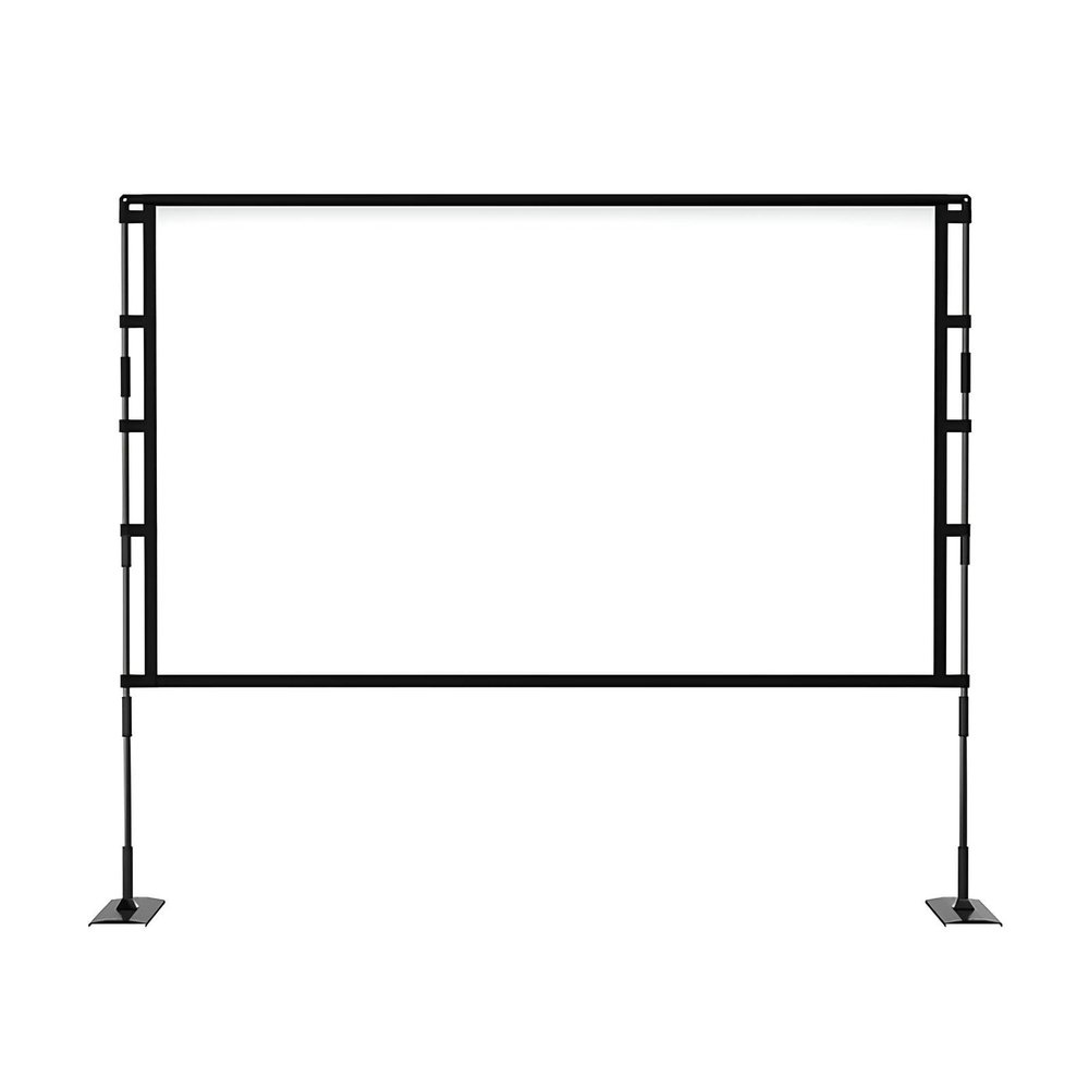 84/100/120inch Projector Screen with Stand, Foldable Outdoor Projection Screen 16:9 HD 4K with Carry Bag for Home Theater or Office(100inch(16:9))