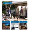 84/100/120inch Projector Screen with Stand, Foldable Outdoor Projection Screen 16:9 HD 4K with Carry Bag for Home Theater or Office(100inch(16:9)) view 3