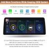 12.3" Car Audio Receivers Wireless Carplay for BMW X5 X6 E70 E71 2009-2013 CIC System Support Wireless Android Auto,Mirrorlink,Siri,GPS,Rear Camera,Original Car Functions view 3