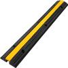 Heavy Duty Weatherproof Rubber Wire Covers Extension Cord Protector Outdoor Sidewalk Garage, for Floor, Easy to Install, Load 8000kg(1 Pack) view 1