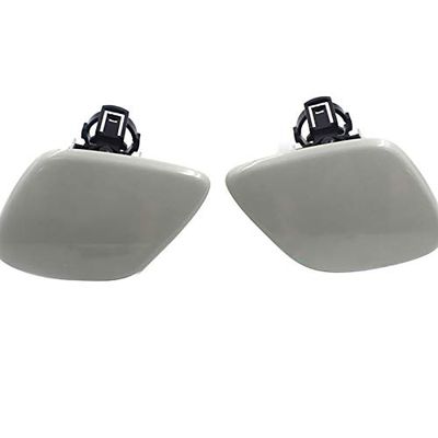 Front Left+ Right Bumper Headlight Washer Spray Nozzle Cover Headlamp Washer Jet Cap/Fit for Toyota/Fit for Lexus RX400H 2006-2008, GDX-U04-29