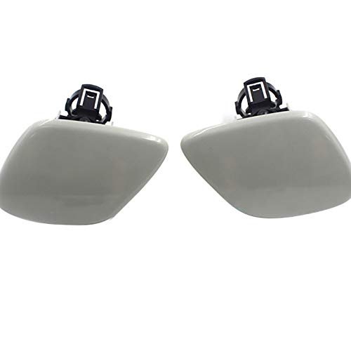 Front Left+ Right Bumper Headlight Washer Spray Nozzle Cover Headlamp Washer Jet Cap/Fit for Toyota/Fit for Lexus RX400H 2006-2008, GDX-U04-29