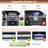 12.3 Inch Ultra Thin Touchscreen Car Stereo for Mercedes-Benz E Class W212 20122015 with NTG4.5 System Support Wireless Carplay,Android Auto,Mirrorlink,Siri,GPS,Rear Camera,Original Car Functions view 2