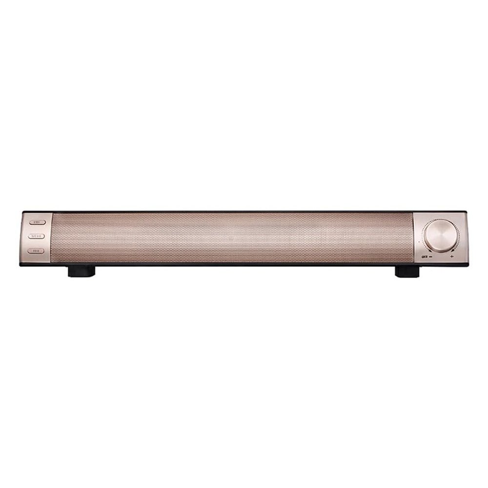 GFHSKRPL Speaker with Mic 10W Soundbar Home Theater Deep Bass Sound BarMusic Playback Hands-Free(E)