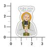 (10PCS) Saint John Vianey Stickers - Christian Catholic Gift Waterproof Vinyl Sticker Decal for Laptop Water Bottle or Car 3 Inches view 2