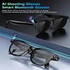 Jundio AI Smart Glasses with 8MP Camera, 1080P HD Video & Photo Recording, Real-Time Translation, Anti-Blue Light Lenses, Camera Glasses for Men Women Ideal for Outdoor Sports, Cycling, Hiking view 2