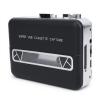 YUEHISY Portable Cassette Player, Built in Stereo Speaker, 3.5mm Earphone Jack, Auto Rewind, USB Tape to MP3 Converter for PC, Laptop Music Transfer view 1