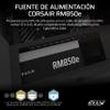 Corsair RM850e (2025) Fully Modular Low-Noise ATX Power Supply with 12V-2x6 Cable ATX 3.1 & PCIe 5.1 Compliant, Cybenetics Gold Efficiency, 105C-Rated Capacitors Black (Renewed) view 2