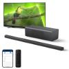 Philips B6309 2.1 Channel Soundbar with Wireless Subwoofer,3D Surround Sound with DTS Virtual:X & Dolby Atmos,Easy Setup with Roku TV Ready,APP or Remote Control,HDMI eARC, Dark Grey (Renewed) view 1