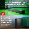 Philips B6309 2.1 Channel Soundbar with Wireless Subwoofer,3D Surround Sound with DTS Virtual:X & Dolby Atmos,Easy Setup with Roku TV Ready,APP or Remote Control,HDMI eARC, Dark Grey (Renewed) view 2