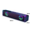 GFHSKRPL Wired Powerful Computer Speaker Bar Stereo Subwoofer Bass Music Player Surround Sound Box for PC Theater TV view 2