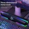 GFHSKRPL Sound Box Home Theater Speaker Powerful Bass Cable for TV PC Speakers Desktop view 3