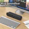 GFHSKRPL Surround Desktop PC Speaker Home Stereo 3.5Aux Soundbar System Computer TV Phone HiFi Subwoofer Wired view 3