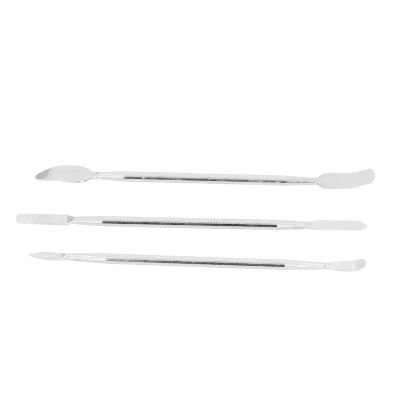 Hilitand 3Pcs Metal Spudger, Repair Opening Pry Tool Kit with 6 Head Shapes, for Mobile Phone Tablet Laptop Disassembly