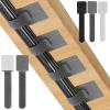 AOOTOOSPORT 20-Pack Large Reusable Self-Adhesive Cable Ties cable management Adjustable Hook & Loop Straps for Organizing Data Cables, Wires, Headphones Under-Table Cord Management for Home, Office view 1