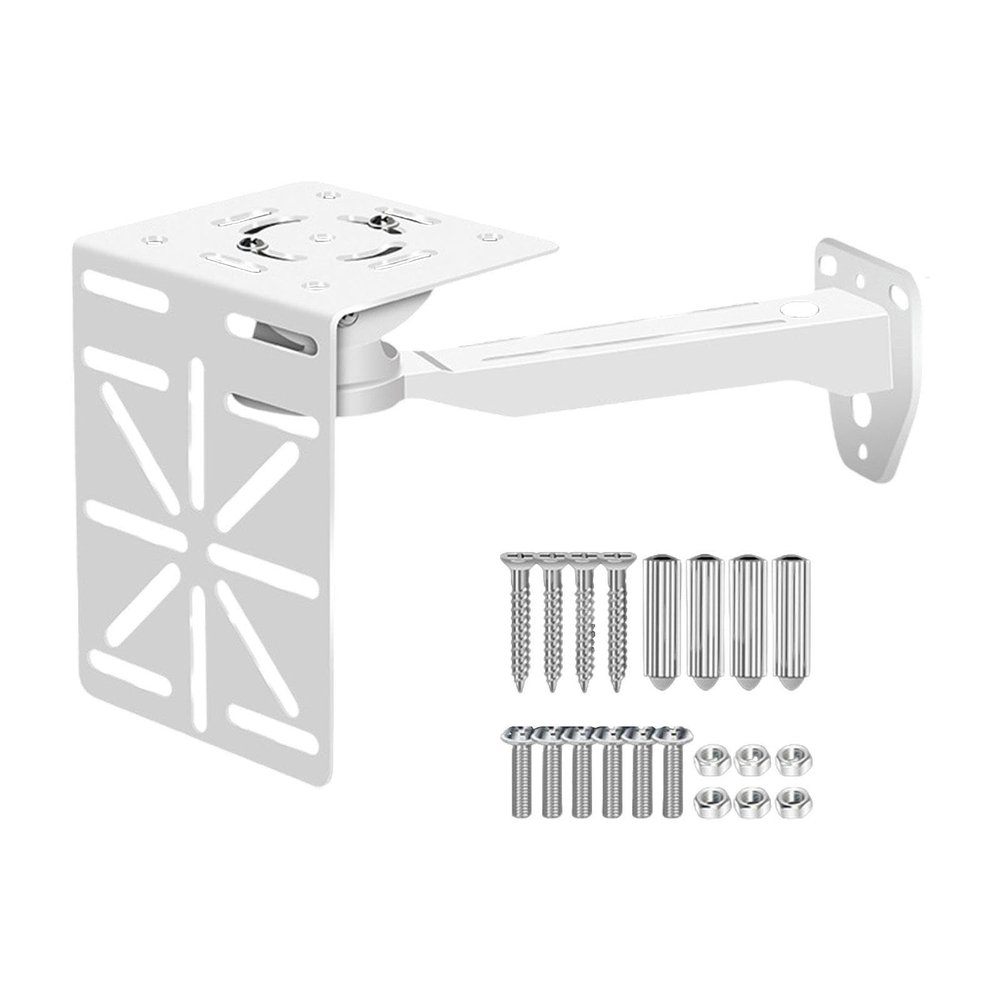 Vaveren Security Camera Mount Bracket Sturdy Heavy Duty Rotatable Dome Camera Mount for Backyard Garden Lawn, Wall Mount