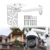Vaveren Security Camera Mount Bracket Sturdy Heavy Duty Rotatable Dome Camera Mount for Backyard Garden Lawn, Wall Mount view 2