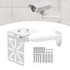 Vaveren Security Camera Mount Bracket Sturdy Heavy Duty Rotatable Dome Camera Mount for Backyard Garden Lawn, Wall Mount view 3
