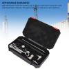 Eujgoov 1.8MHz-30MHz QRP Shortwave Antenna Portable Mini 30W Round Antenna for Ham Radio VHF UHF Aluminum Alloy Steel view 3