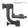 360 Degree Vertical Omnidirectional Cantilever Rotating Head, Tripod Head with Quick Release Plate, 14/38/ Inch Screw Interface, Panoramic Head Stabilizer view 3