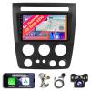 8Core 8+256GB Android 14 Car Radio Stereo for 2005-2010 Hummer H3-9" QLED Touch Screen, Upgrade Dash Kit with CarPlay & Android Auto, GPS Navigation, SWC Support, Bluetooth 5.0, WiFi, 4/5G, view 1