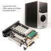 Dual Bay Tray, Internal Hard Drive Enclosure, Tool Installation with Hot Swap Function, Excellent Heat Dissipation for 25in. 35in. Hard Drives, Includes view 2