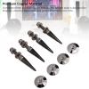 Goshyda 8pcs Copper Speaker Isolation Spikes with Base Pads | Adjustable Vibration Control for Subwoofer Turntable for HiFi Amplifier CD Player view 4