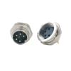 BHUPWZE Sensor Connector M16 Flange Socket Panel Back Mount Male&Female 2 3 4 5 6 7 8Pin(Female Insert,3P) view 1