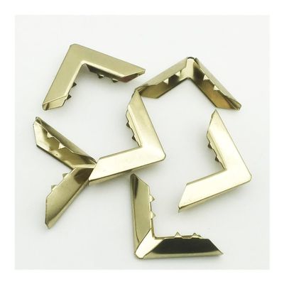 Corner Guard,Book Corner Protector, 30PCS/Lot 30X30X8mm Golden Metal Book Corners for Folders DIY Scrapbooking Decor Corner Protectors(200PCS)