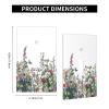 Butterflies Dancing Among Flowers Pattern Single Toggle Wall Plate Switch Decorative Panel Electrical Socket Plate Suitable For Bathroom Kitchen Living Room Bedroom view 4