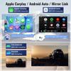 2+32G Car Radio for Chrysler 300C 2007-2010 with Wireless Carplay Android Auto 10" Touchscreen Stereo for Chrysler Sebring Aspen 2007 2008 2009 2010 GPS Navigation Bluetooth SWC AHD Backup Camera view 2