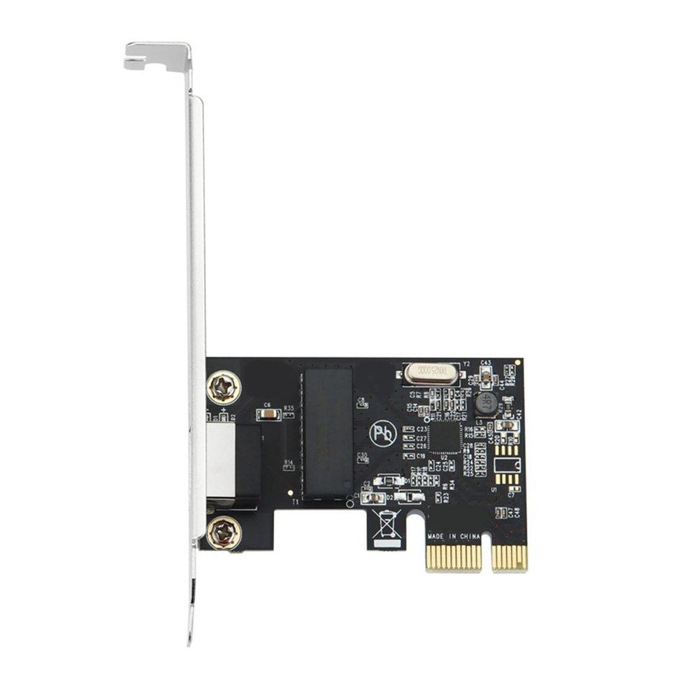 RSHuiOUXX 10M/100M/1000Mbps Gigabit Ethernet pieceIE Networking Card RJ45 Adapter pieceIe Converter for Desktop Home Piece RTL8111E