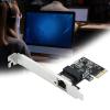 RSHuiOUXX 10M/100M/1000Mbps Gigabit Ethernet pieceIE Networking Card RJ45 Adapter pieceIe Converter for Desktop Home Piece RTL8111E view 2