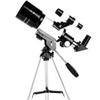 Portable Travel Telescope for Adults Beginners,70mm Astronomical Refractor Telescope Monocular Telescope with Tripod & Phone Holder Double The Comfort view 2