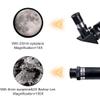 Portable Travel Telescope for Adults Beginners,70mm Astronomical Refractor Telescope Monocular Telescope with Tripod & Phone Holder Double The Comfort view 4