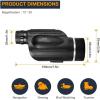 Binoculars for Adults,Binoculars for Adults Adult Monocular Portable Handheld Telescope for Mobile Photographing,Bird Watching,Camping view 4