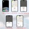 Safe Sync GPS Tracker, Mini GPS Tracker, Real-Time Location Tracker with Magnetic Case, GPS Smart Tracker for Vehicles, Small Items, for iPhone view 3