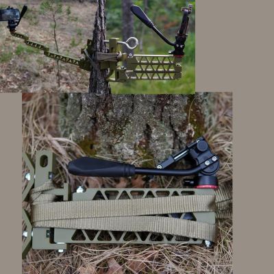 8 Inch Saddle Hunting Camera Arm Compatible with GoPro Camera or Cell Phone | Adjustable Stabilizer for Outdoor Filming Wildlife and Hunting Video