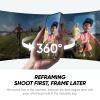 Insta360 X4 Air Motorcycle Ultimate Multiview Bundle - Lightweight 165g 8K 360 Camera, Invisible Selfie Stick, Replaceable Lenses, Shoot First & Frame Later, Built-in Wind Guard, Stabilization view 4