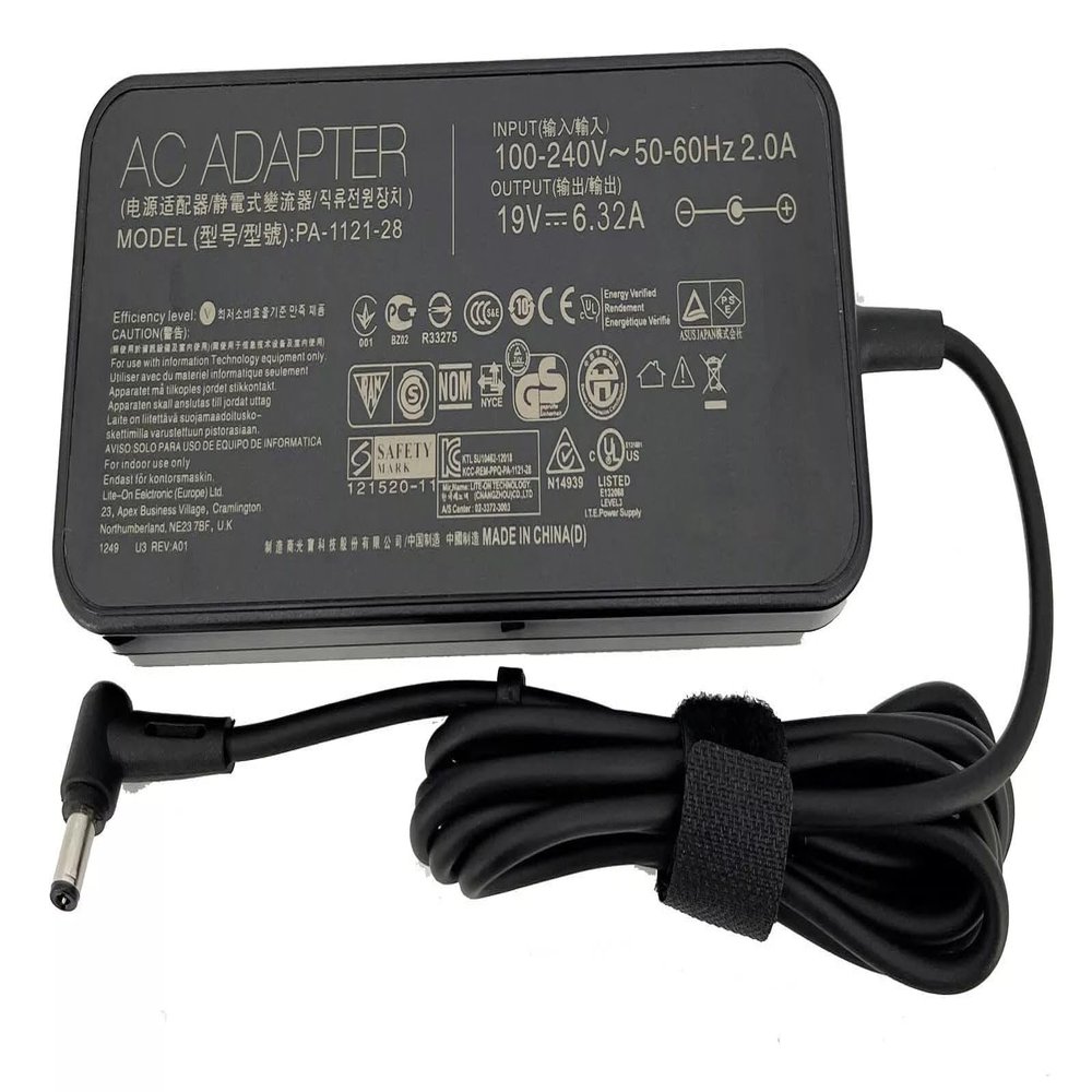 19V 6.32A 120W AC Adapter Compatible for ASUS ROG Swift PG348Q Monitor Power Supply Cable